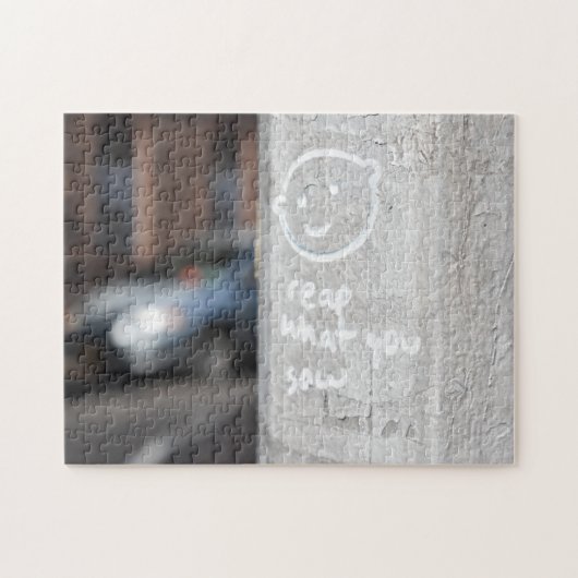 Reap What You säen New York City Graffiti Foto NYC Puzzle (Horizontal)
