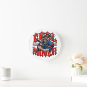 REAPER-KOHLENBERGmann Runde Wanduhr (Zuhause)