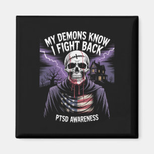 Reaper Ptsd Meine Dämonen Wissen, Dass Ich Für Gei Magnet