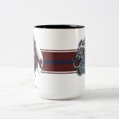 ReaperCon 2019 - Blut-Wolf-Tasse Zweifarbige Tasse (Mittel)