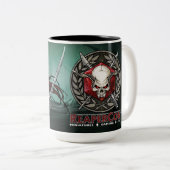 ReaperCon 2019 - Kaffee-Tasse (groß) Zweifarbige Tasse (VorderseiteRechts)