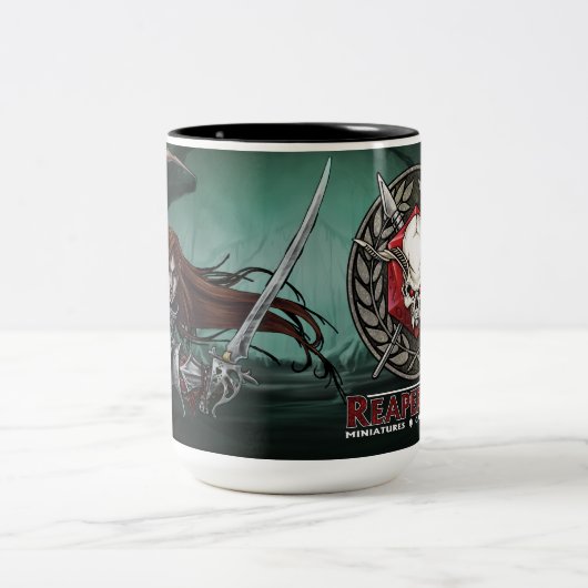 ReaperCon 2019 - Kaffee-Tasse (groß) Zweifarbige Tasse (Mittel)