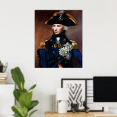 Rear Admiral ~ Sir Horatio Nelson Poster (Heimbüro)