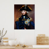 Rear Admiral ~ Sir Horatio Nelson Poster (Küche)
