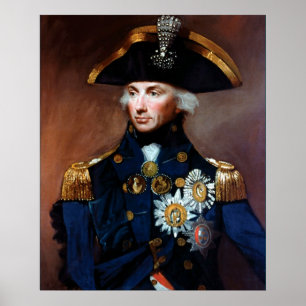 Rear Admiral ~ Sir Horatio Nelson Poster