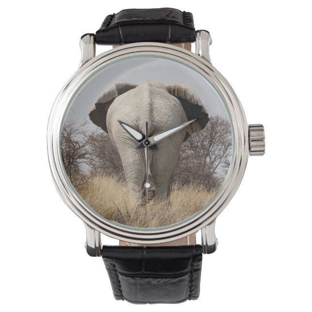 Rear view of elephant armbanduhr (Vorderseite)