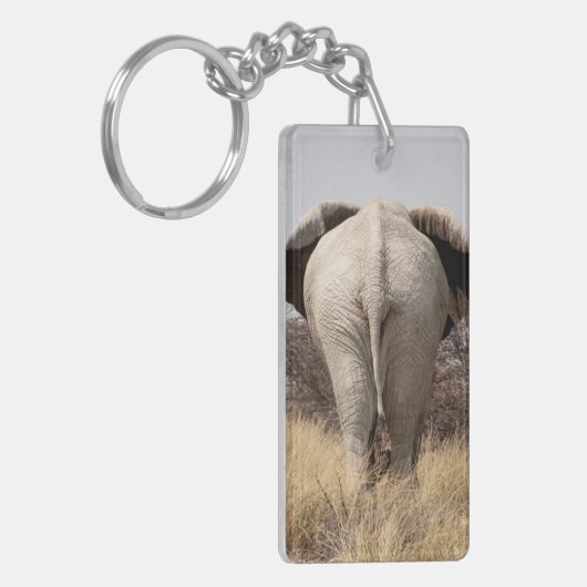 Rear view of elephant schlüsselanhänger (Vorderseite links)