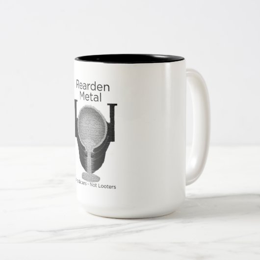 Rearden Metallkaffee-Tasse Zweifarbige Tasse (VorderseiteRechts)