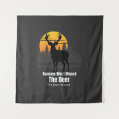 Reasons Why I Missed The Deer Wandteppich (Vorderseite)