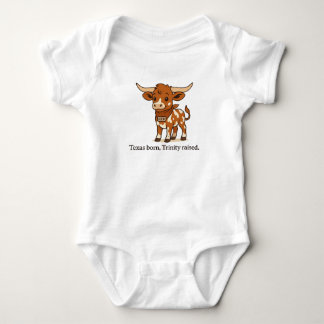 Reb der Longhorn – Geboren in Texas. Aufgewachsen  Baby Strampler