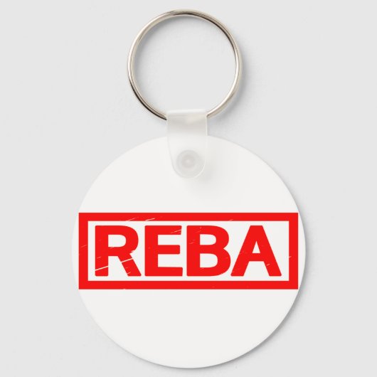 Reba Briefmarke Schlüsselanhänger (Vorderseite)