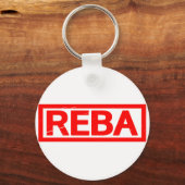 Reba Briefmarke Schlüsselanhänger (Vorderseite)
