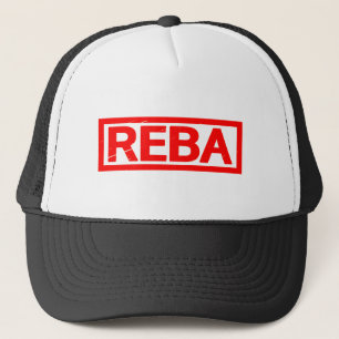 Reba-Briefmarke Truckerkappe