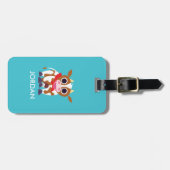 Reba die Kuh Gepäckanhänger (Vorderseite horizontal)