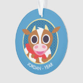 Reba die Kuh Ornament (Vorderseite)