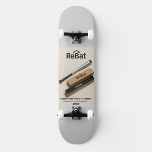 ReBat Skateboard (Vorderseite)
