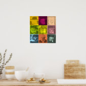 Rebbe Art Poster (Küche)