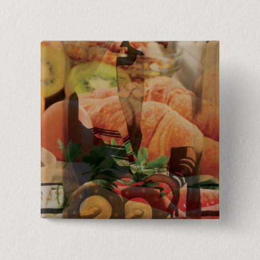 Rebbe Davenen Button (Vorderseite)