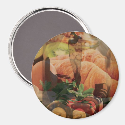 Rebbe Davenen Magnet (Vorderseite/Rückseite)