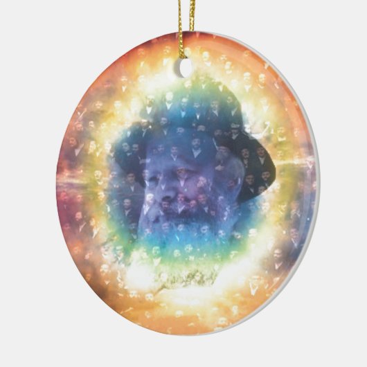 Rebbe Keramikornament (Links)