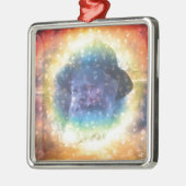 Rebbe Ornament Aus Metall (Links)