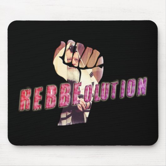 Rebbe Revolution Mousepad (Vorne)