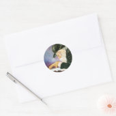 Rebbe Runder Aufkleber (Umschlag)