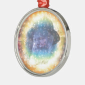 Rebbe Silbernes Ornament (Links)