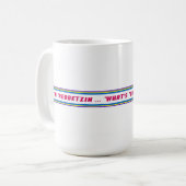 Rebbetzin Kaffee-Tasse Kaffeetasse (Vorderseite Links)