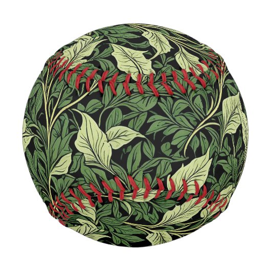 Rebcluster in Grünschattierungen Baseball (Rückseite)