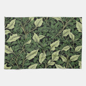 Rebcluster in Grünschattierungen Geschirrtuch (Horizontal)