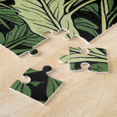 Rebcluster in Grünschattierungen Puzzle (Seite)