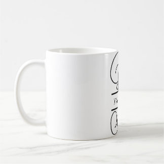 Rebe-Monogramm-Kaffee-Tasse, aufgeteiltes Kaffeetasse