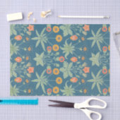 REBE-MUSTER mit MOHNBLUMEN, Seidenpapier (Handwerk)