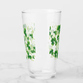 Rebe-u. -Kleeblatt-Klee St. Patricks Tages Glas (Links)