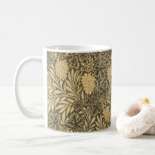 Rebe von William Morris, Vintage Stoffmuster Kaffeetasse