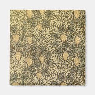 Rebe von William Morris, Vintage Stoffmuster Magnet