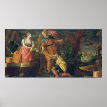 Rebecca am Brunnen - Veronese Fine Art Poster