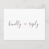 Rebecca Einfache Elegante UAWG Postkarte (Vorderseite)