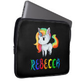 Rebecca Einhorn Laptopschutzhülle (Vorne Rechts)
