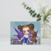 Rebecca-Fee-Postkarte Postkarte (Stehend Vorderseite)