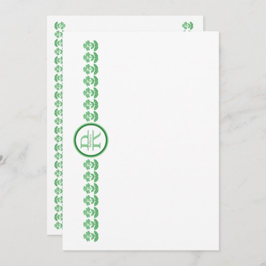 Rebecca-Karte Dankeskarte (Vorne/Hinten)