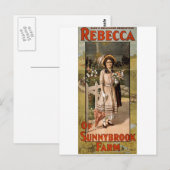 Rebecca of Sunnybrook Farm Bühne Adaptation 1911 Postkarte (Vorne/Hinten)