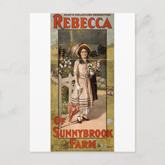 Rebecca of Sunnybrook Farm Bühne Adaptation 1911 Postkarte (Vorderseite)
