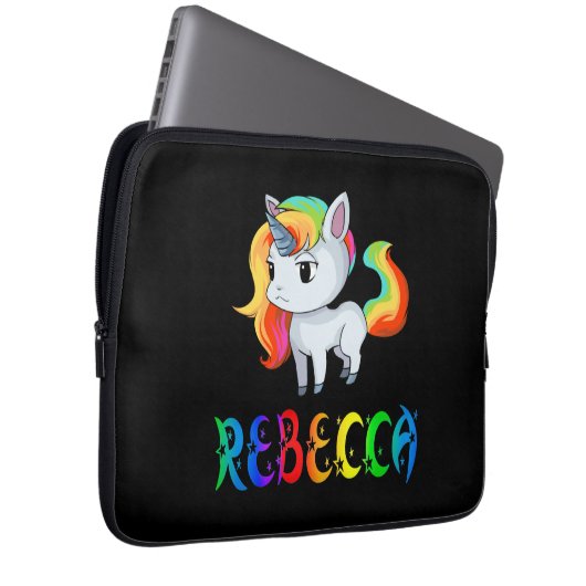 Rebecca Unicorn Laptopschutzhülle (Vorne Rechts)