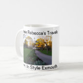Rebeccas Reise-Tassen-Reise in der Art Kaffeetasse (Vorderseite Links)
