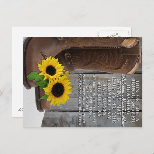 RebeccaShower Postkarte (Vorne/Hinten)