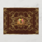 Rebeckae Corgi Viktorianisch Postkarte (Vorderseite)