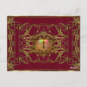 Rebeckae Viktorianisch Postkarte (Rückseite)