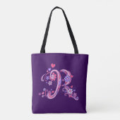 Rebekah R Monogrammkunst- u. Tasche (Rückseite)
